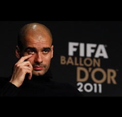 09.01.2012 - Per GUARDIOLA eletto miglior Allenatore 2011