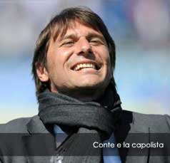 11.04.2012. Conte si prende la testa della classifica di Serie A