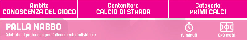 Organizzazione e struttura delle sedute di allenamento individuali 
